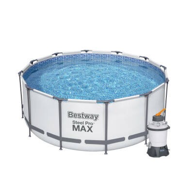 Bazén Steel Pro Max 3,66 x 1,22 m s pískovou filtrací Standard Plus