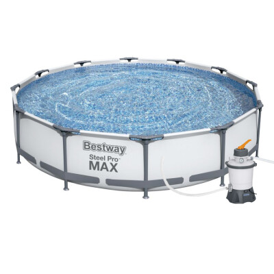 Bazén Steel Pro Max 3,66 x 0,76 m s pískovou filtrací Standard Plus 